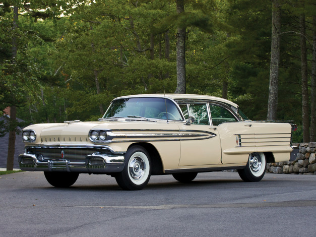 Обои картинки фото автомобили, oldsmobile, 3639sd, 1958г, super, 88, holiday, sedan