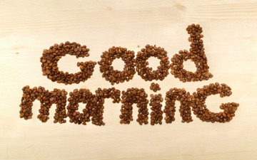 обоя еда, кофе,  кофейные зёрна, good, morning, coffee, beans