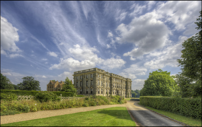 Обои картинки фото stoneleigh abbey, города, - католические соборы,  костелы,  аббатства, простор