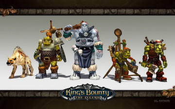 обоя видео игры, king`s bounty,  the legend, существа, персонажи