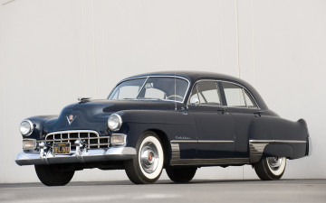 обоя автомобили, cadillac, fleetwood, 1949, олдтаймер, кадиллак, транспортное, средство, американские