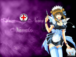 обоя аниме, amazing, nurse, nanako