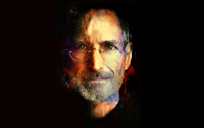 Обои картинки фото steve, jobs, мужчины, apple