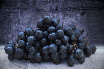 Картинка еда виноград синий ягоды