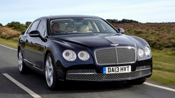 Картинка bentley flying spur автомобили премиум-класс motors великобритания элитные