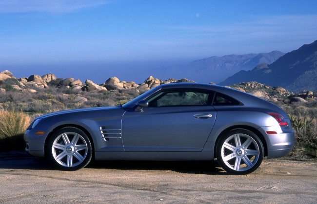 Обои картинки фото автомобили, chrysler, 2004г, limited, coupe, crossfire, zh