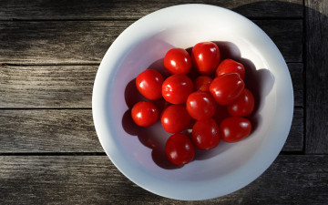 Картинка еда помидоры миска коктейльные томаты