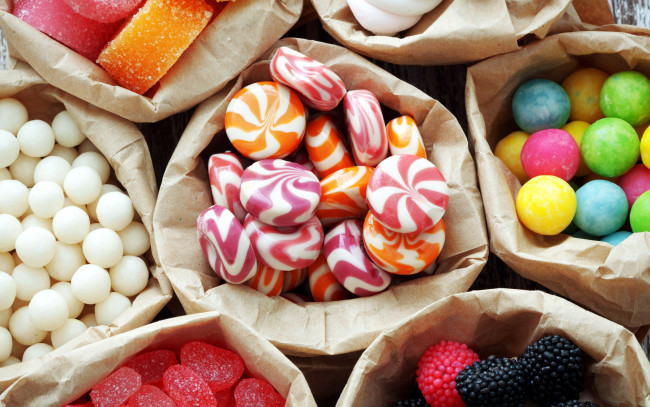 Обои картинки фото еда, конфеты,  шоколад,  сладости, леденцы, мармелад, драже