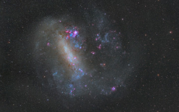 Картинка космос галактики туманности watcher nebula туманность звезды