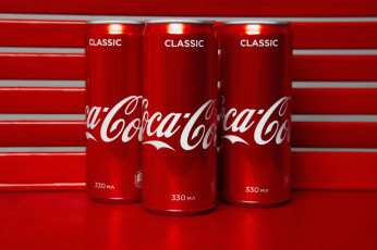 Картинка бренды coca-cola кока-кола напиток баночки