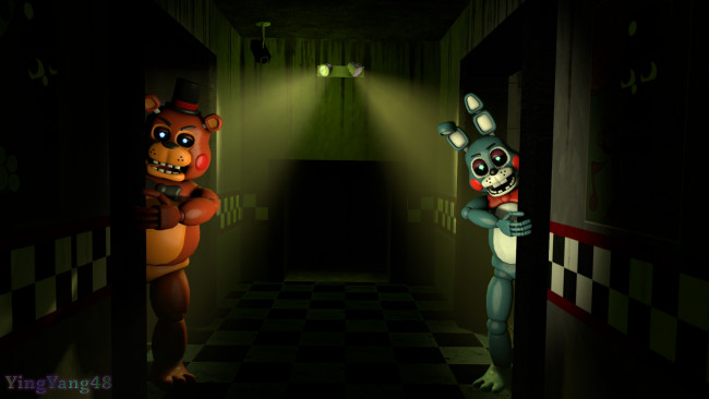 Обои картинки фото видео игры, five nights at freddy`s, five, nights, at, freddy's