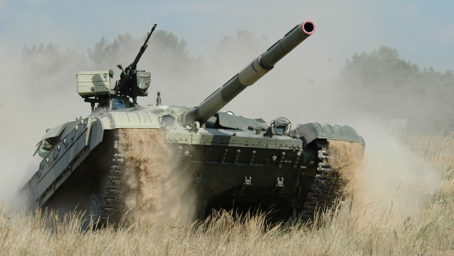 Обои картинки фото техника, военная техника, т-72, т-64вм, автоматический, танковый, огнемет, бронемашина, вооружение