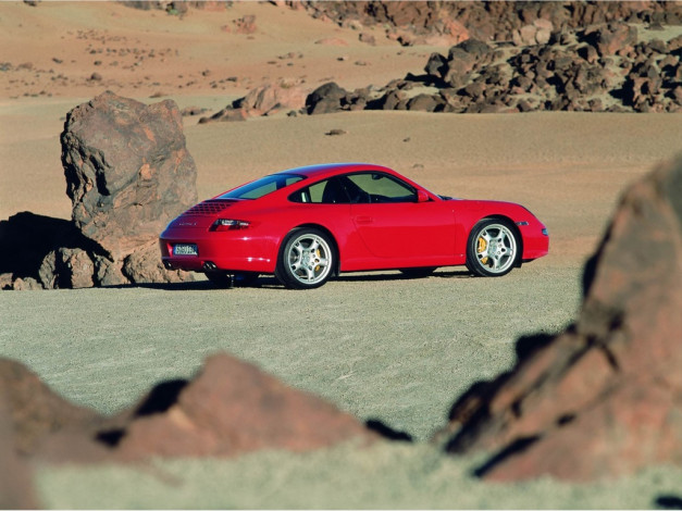 Обои картинки фото porsche, 996, carrera, автомобили