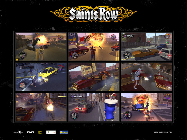 Обои картинки фото saints, row, видео, игры, saint`s