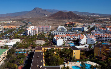 Картинка испания канарские острова teneriffa арона города панорамы 7испания
