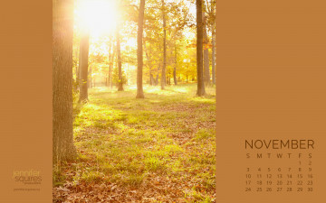 обоя календари, природа, осень