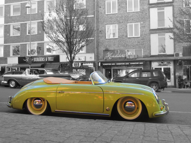 Обои картинки фото автомобили, выставки и уличные фото, speedster, 356, porsche