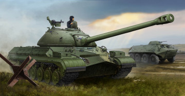 Картинка рисованное армия солдат танки