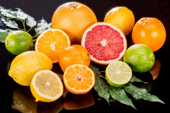 Обои картинки фото еда, цитрусы, апельсины, лимоны