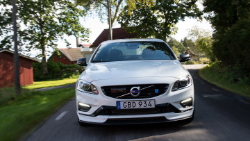 Картинка volvo+s60+polestar+2018 автомобили volvo белый 2018 polestar s60