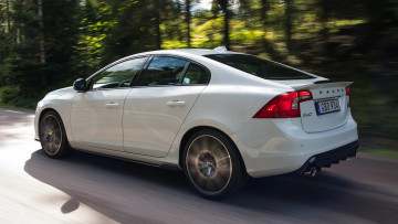 обоя volvo s60 polestar 2018, автомобили, volvo, s60, polestar, 2018, белый