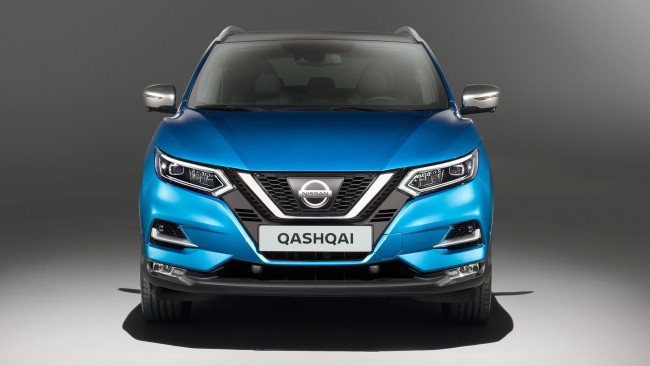 Обои картинки фото nissan qashqai 2017, автомобили, nissan, datsun, голубой, qashqai, 2017