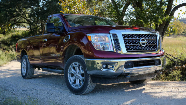 Обои картинки фото nissan titan xd single cab diesel 2017, автомобили, nissan, datsun, xd, titan, single, cab, diesel, 2017