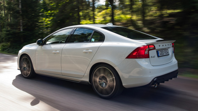 Обои картинки фото volvo s60 polestar 2018, автомобили, volvo, s60, polestar, 2018, белый