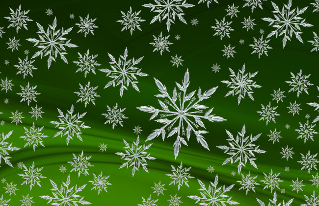Обои картинки фото праздничные, снежинки и звёздочки, snowflake