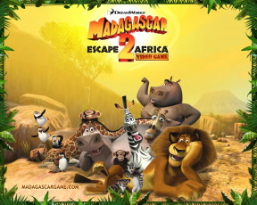 Картинка madagascar escape africa видео игры to