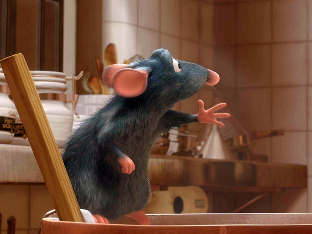 Обои картинки фото мультфильмы, ratatouille