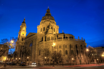 Картинка венгрия будапешт города ночь огни