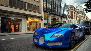 Картинка bugatti veyron автомобили скорость мощь стиль автомобиль