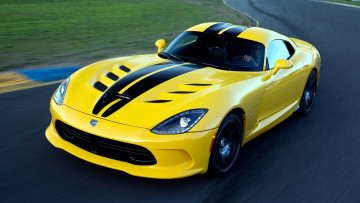 Картинка dodge viper автомобили скорость мощь автомобиль стиль