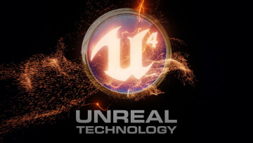 Картинка разное надписи логотипы знаки пламя unreal engine 4 эмблема надпись