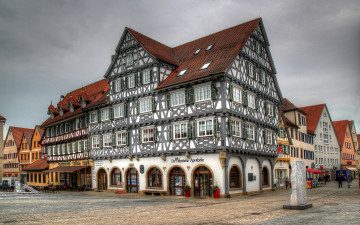 Картинка германия шорндорф города здания дома улица