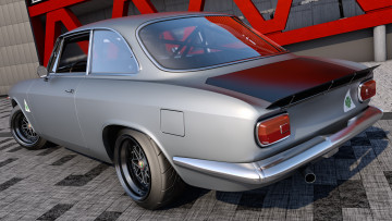 Картинка автомобили 3д gta sprint giulia alfa romeo 1965