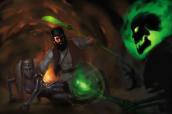 Картинка 3д+графика эльфы+ elves существо эльфийка призрак оружие взгляд девушка мужчина