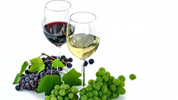 обоя еда, напитки,  вино, вино, бокалы, виноград