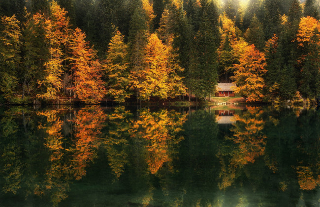 Обои картинки фото природа, реки, озера, осень, река