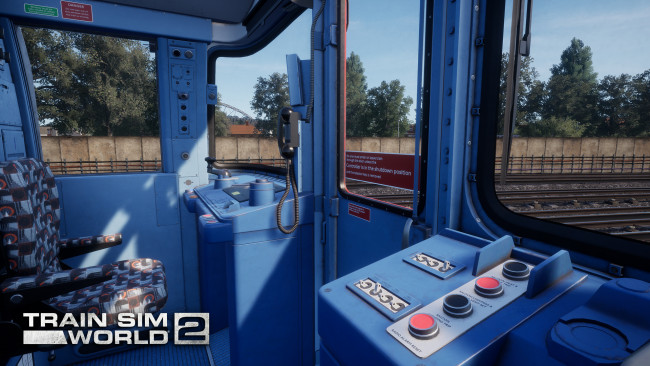 Обои картинки фото видео игры, train sim world 2, поезд, кабина, кресло