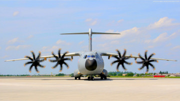 обоя авиация, военно-транспортные самолёты, airbus, a400m, atlas, четырехмоторный, турбовинтовой, военно, транспортный, самолет, европейский, концерн, military