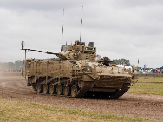 Обои картинки фото техника, военная техника, mcv80, британская, боевая, машина, пехоты, warrior