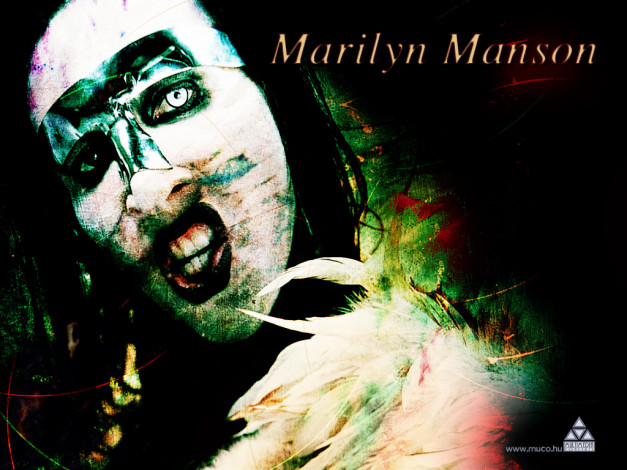 Обои картинки фото музыка, marilyn, manson