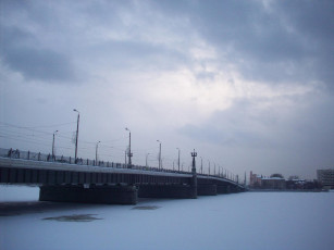 Картинка рига каменный мост города латвия