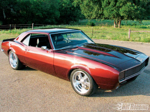 Картинка 1968 chevy camaro автомобили