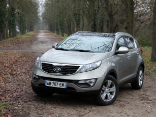 обоя автомобили, kia, sportage