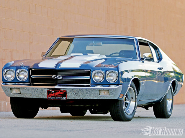 Обои картинки фото 1970, chevy, chevelle, автомобили, chevrolet