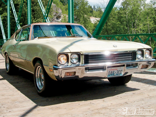 Обои картинки фото 1972, buick, skylark, автомобили