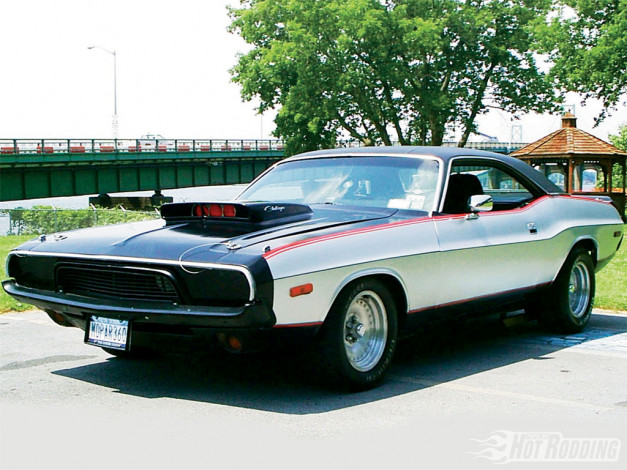 Обои картинки фото 1973, dodge, challenger, автомобили